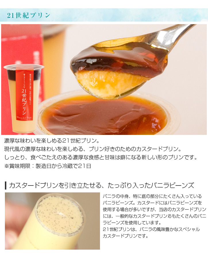 21世紀プリン